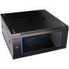 86190 extralink rozvadzac 4u 600x600mm sklenene dvere cierny v demonte