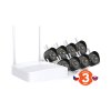 Tenda K8W-3TC - bezdrátový Wi-Fi kamerový set 2K (3MP), NVR + 8x IP kamera s LED, CZ aplikace image 2 | Wifi shop wellnet.sk