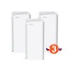 Tenda Nova MX15 Pro (3-pack) WiFi 6 AX5400 Mesh Gigabit system, 9x GLAN/GWAN, WPA3, VPN, CZ app obrázok | Wifi shop wellnet.sk