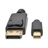 Tripplite Video kabel Mini DisplayPort / DisplayPort (Samec/Samec), 4K 60Hz, černá, 1.8m image 2 | Wifi shop wellnet.sk