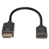 Tripplite Video adaptér DisplayPort / HDMI (Samec/Samice), HDCP, černá, 0.31m image 1 | Wifi shop wellnet.sk