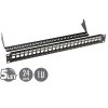 19" modulární neosazený patch panel Solarix 24 portů černý 1U SX24M-0-STP-BK-UNI obrázok | Wifi shop wellnet.sk