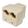 Rozdvojka RJ45 1xFemale na 2xFemale Cat5E obrázok 1 | Wifi shop wellnet.sk