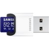 Samsung/micro SDXC/512GB/USB 3.0/USB-A/Class 10/+ Adaptér/Modrá image 1 | Wifi shop wellnet.sk