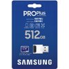 Samsung/micro SDXC/512GB/USB 3.0/USB-A/Class 10/+ Adaptér/Modrá image 2 | Wifi shop wellnet.sk
