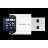 Samsung PRO Ultimate/micro SDXC/512GB/UHS-I U3 / Class 10/+ Adaptér/Modrá image 1 | Wifi shop wellnet.sk