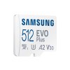 Samsung EVO Plus/micro SDXC/512GB/UHS-I U3 / Class 10/+ Adaptér/Bílá image 1 | Wifi shop wellnet.sk