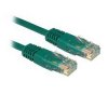 Patch kábel 0.25m UTP Cat5e zelený obrázok 1 | Wifi shop wellnet.sk