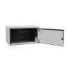 Rack Typ 1 8U/400 plechové dvere, šedý obrázok 1 | Wifi shop wellnet.sk