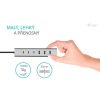 i-tec USB-C/USB-A Charging Metal HUB 7 Port (3x USB-C, 4x USB-A) image 9 | Wifi shop wellnet.sk