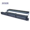 DATACOM Patch panel 24p.CAT6 1U 3x8 LSA, STP 19 "čierny s vyviazaním obrázok 1 | Wifi shop wellnet.sk