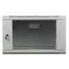 DIGITUS Wall Mount Cabinet 19" 6U 368/600/450mm, glass door, grey, unmounted obrázok 1 | Wifi shop wellnet.sk