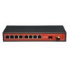 Wi-Tek WI-PMS312GF 8xGbit PoE manažovateľný switch 802.3af/at 150W combo 4x Gbit RJ45 + 4x SFP obrázok 1 | Wifi shop wellnet.sk