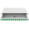 FIBRAIN PSS-A0, Patchpanel 1U, 19", výsuvný, 12x SC duplex, bez kazety