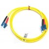 FIBRAIN Optický patchcord LC/PC - LC/PC 250m, Gold, 2.8mm, duplex, SM, G657A1