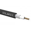 SOLARIX, optický kábel, 12-vlákno, 50/125, OM3, 6.0mm, LSOH, 1500N