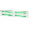 FIBRAIN FB2044, Predné čelo pre patchpanel PST-A1-02, 48x SC simplex, MTRJ, E2000, LC, biele