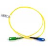 FIBRAIN Optický patchcord SC/APC - SC/PC 0,5m, Gold, 2.8mm, simplex, SM, G657A1