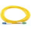 FIBRAIN Optický patchcord LC/APC - LC/PC 23m, Gold, 1.8mm, simplex, SM, G657A1