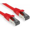 OXnet patch kábel CAT5E, FTP, PVC, AWG24, 100MHz, 2m, červený