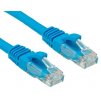 OXnet patch kábel CAT5E, UTP, PVC, AWG24, 100MHz, 3m, modrý