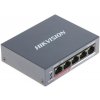 Hikvision DS-3E0105P-E(B) PoE Switch, 5x LAN (4x PoE), 60W