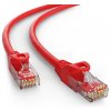 WIREX patch kábel CAT5E, UTP, LSOH, 100MHz, 0,5m, červený