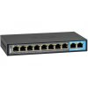 BCS-B-SP0802, PoE switch 10x LAN (8x PoE) 802.3af/at 96W