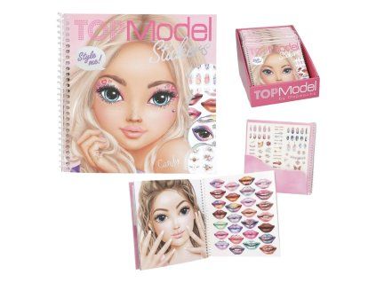 Top Model Samolepici Sesit Make-up