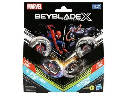 Beyblade X Marvel Collab Spider-Man vs. Venom 2er Set