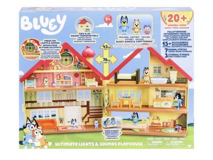 Bluey Ultimate Lights & Sounds Playhouse