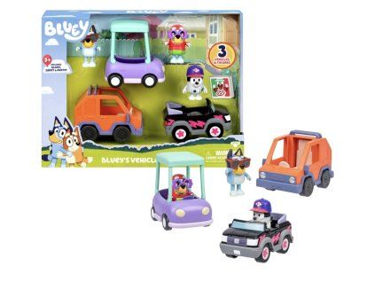 Bluey Sada Vozidel