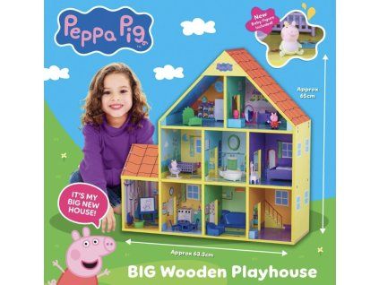 Peppa Pig dřevěný domeček