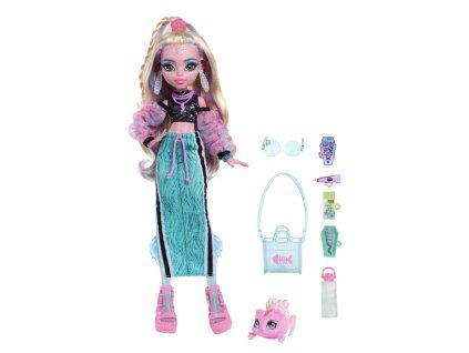 Monster High Puppe Lagoona Modrá