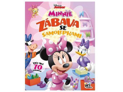 Zábava se samolepkami Minnie Mouse