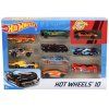 Hot Wheels Sada 10 kusů