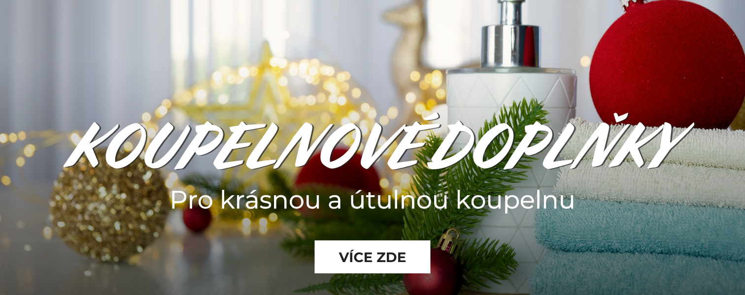 Kvalitní koupelnové doplňky