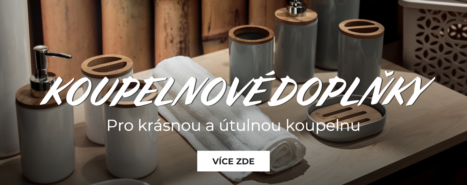 Kvalitní koupelnové doplňky
