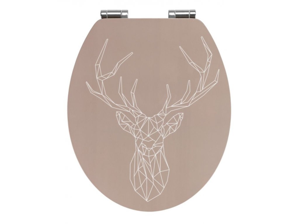 WC sedátko STAG, MDF/Bambus