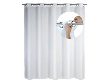 Sprchový závěs FLEX WHITE