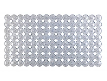 Protiskluzová sprchová podložka BELEM, 67,5 x 36 cm, transparentní