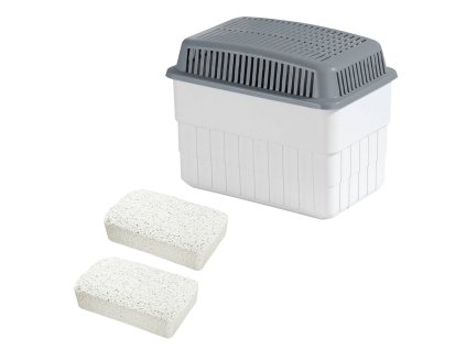 Velký odvlhčovač vzduchu z náhradní vložkou, 2 x 1 kg