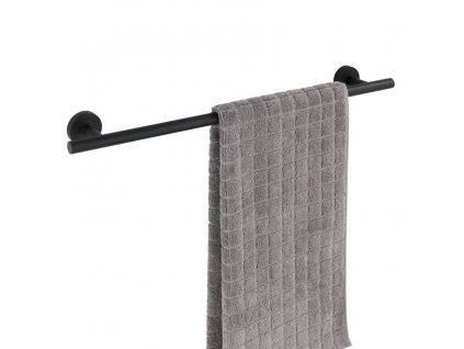 černý věšák na ručníky BOSIO