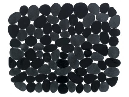 černá podložka do dřezu, 31 x 26 cm