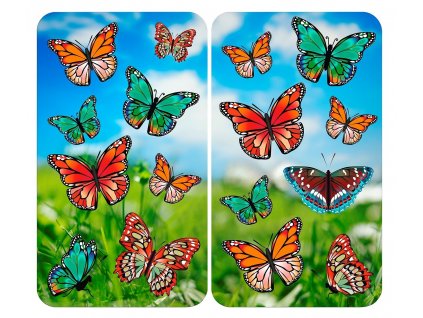 skleněné ochranné desky Butterfly, 2 kusy v sadě