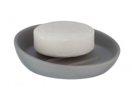 Keramická mýdlenka BADI, šedá