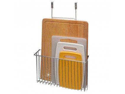 Závěsna kuchyňská polička na dveře FLEXI, 37 x 13 x 59 cm