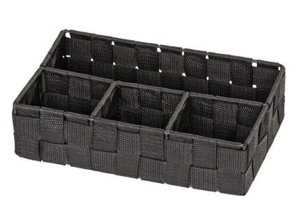 Koupelnový organizér ADRIA BLACK, černý