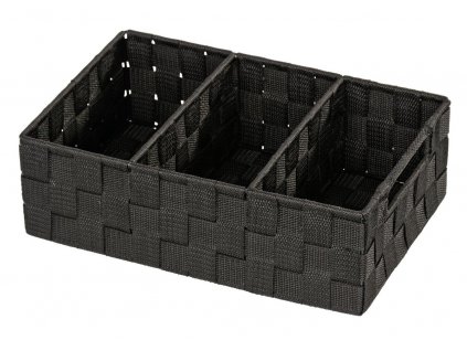 Koupelnový organizér ADRIA BLACK, černý