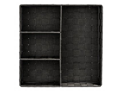 Koupelnový organizér ADRIA BLACK, černý